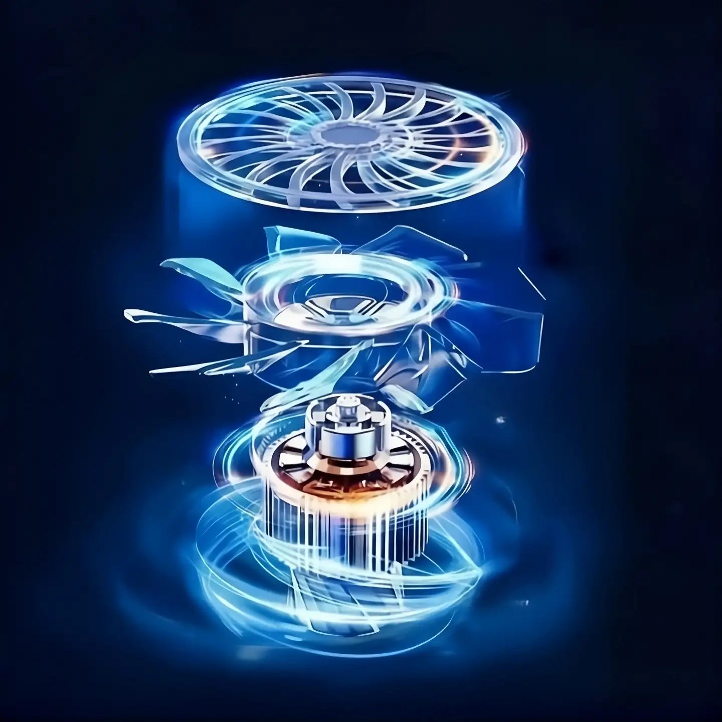 Aspirateur mini aspirateur sans fil moteur cyclonique vue éclatée